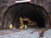 Manapouri power scheme, Deep Cove, portal works Cat 375 & A40D