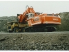 EX3500 loading 777A, Doug Hood Ltd, Weavers Coal Mine, 1990